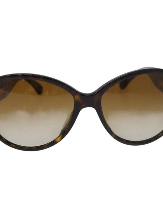 CHANEL Sunglasses plastic Brown CC Auth BA12849 main image 12